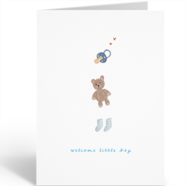 WELCOME LITTLE BOY - Nadine Illustraties