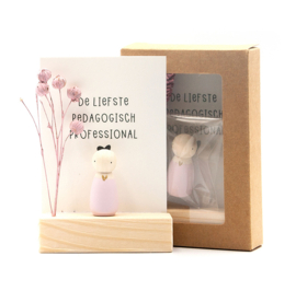 Cadeaudoosje "De allerliefste pedagogisch professional"