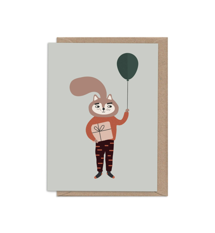 Balloon Boy Bartel Greeting Card - Little Otja