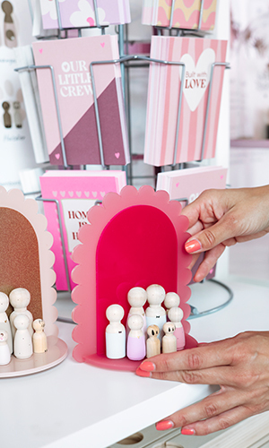 Houten poppetjes SPJ | Sweet Petite Jolie