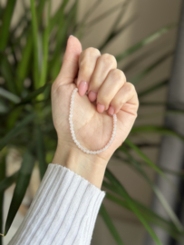Armband rozenkwarts 3 mm