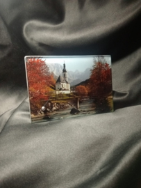 Glas fotoframe 11 x 16cm