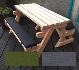 Zitkussens SUNOL voor inklapbare picknicktafel Model XL