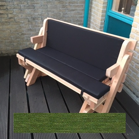Cushion set SOUTH Foldable picnic Table model XL