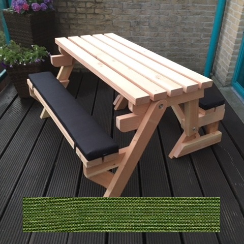 Seat cushions SOUTH Foldable picnic Table model S