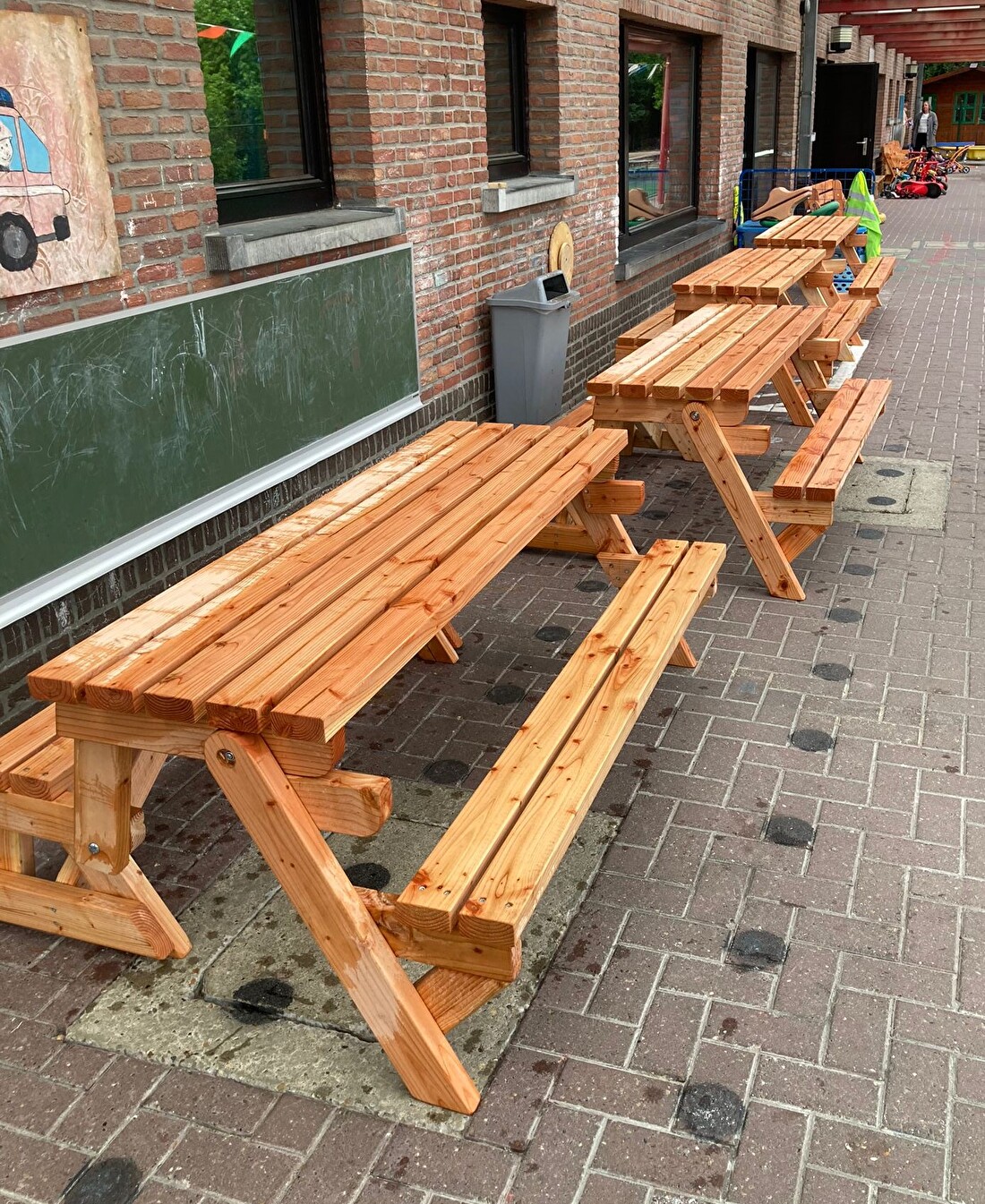 inklapbare picknicktafel voor 6 personen