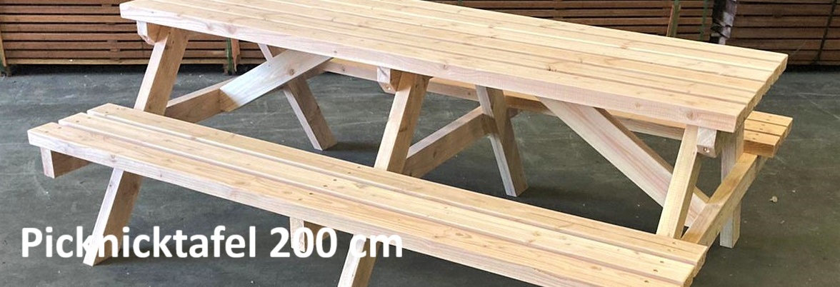 Picknicktafel 200 cm