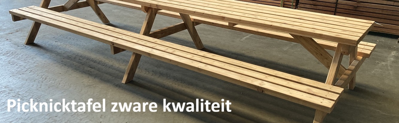 Picknicktafel zware kwaliteit
