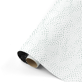 Cadeaupapier 50cm - Flocks mint