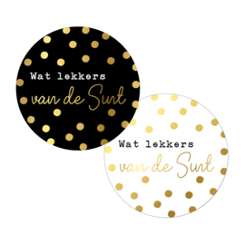 Stickers (10x) - Wat lekkers van de Sint