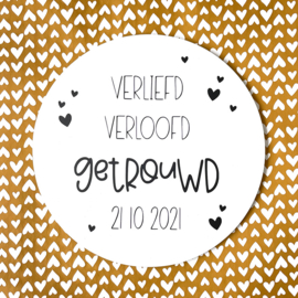 Trouwcirkel - Verliefd, verloofd, getrouwd