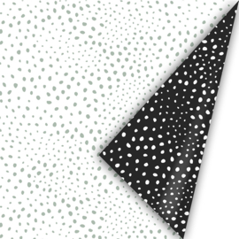 Cadeaupapier 50cm - Flocks mint