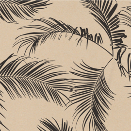 Cadeaupapier 50cm - Palm leaves kraft