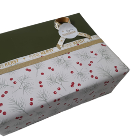 Cadeaupapier - Berries 'nd branches warm