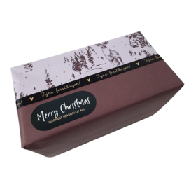Cadeaupapier - Reindeer Forest Lila