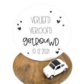 Trouwcirkel - Verliefd, verloofd, getrouwd