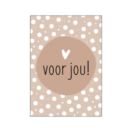 Wenskaart - Voor jou!