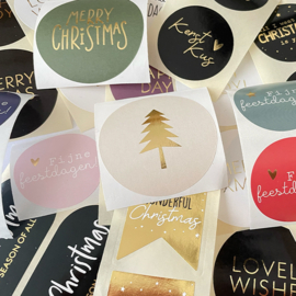 Stickerset Kerst - 40 stuks