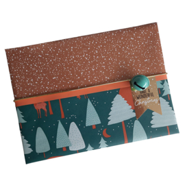 Cadeaupapier - Holy night rendeer