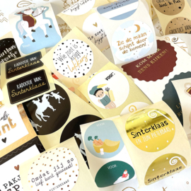 Stickerset Sint 2023 - 40 stuks