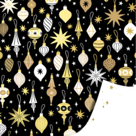 Cadeaupapier - Ornaments stars