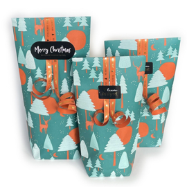 Cadeaupapier - Holy night rendeer