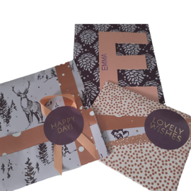 Cadeauzakjes (5x) - Forest Lila