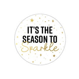 Stickers (10x) - It's the season to sparkle