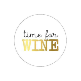 Stickers (10x) - Time for wine