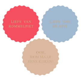 Stickers (10x) - Ooh kom maar eens kijken