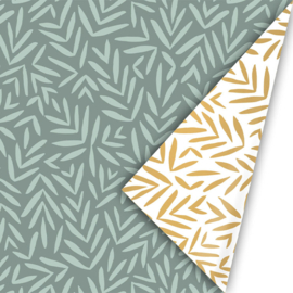 Cadeaupapier 50cm - Into the woods green