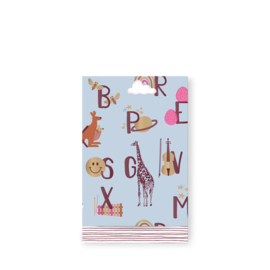 Cadeauzakjes (5x) - ABC beet red