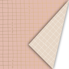 Cadeaupapier - Whishing blush