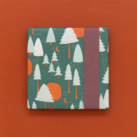 Cadeaupapier - Holy night rendeer