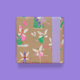 Cadeaupapier 30cm - Fairy tales lilac