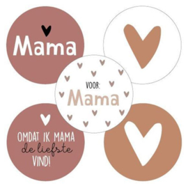 Stickers (10x) - Mama