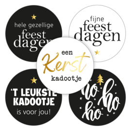Stickers (10x) - Kerst assorti