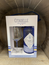 Citadelle gin de france  44° + glas