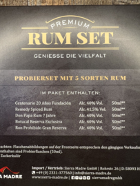 Premium Rumset Geniesse Die Vielfalt (5x5cl)