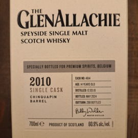 The Glenallachie SC 2010 (May 2024) 14y Chinquapin Barrel