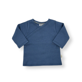 Overslag shirt |  blauw