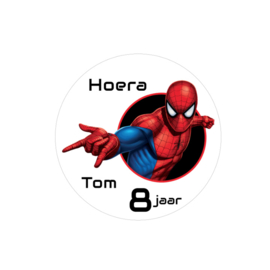 Traktatie stickers | spiderman