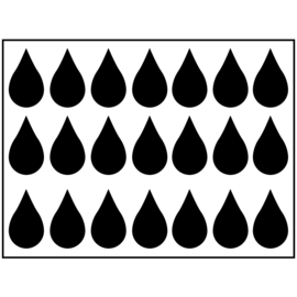 Muurstickers | Druppels