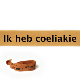 SOS bandje | Ik heb coeliakie