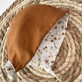 Poppen bonnet | Cognac