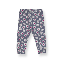 broekje / legging | bloemen oud paars