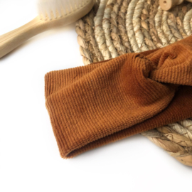 Haarband twist |  Cognac
