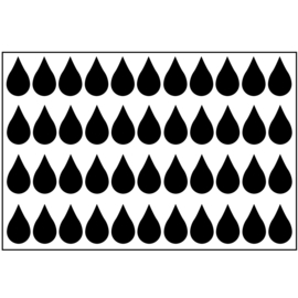 Muurstickers | Druppels