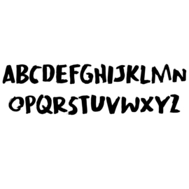 Strijkapplicatie | Naam geverfd