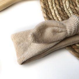 Haarbandje knoop | Cream